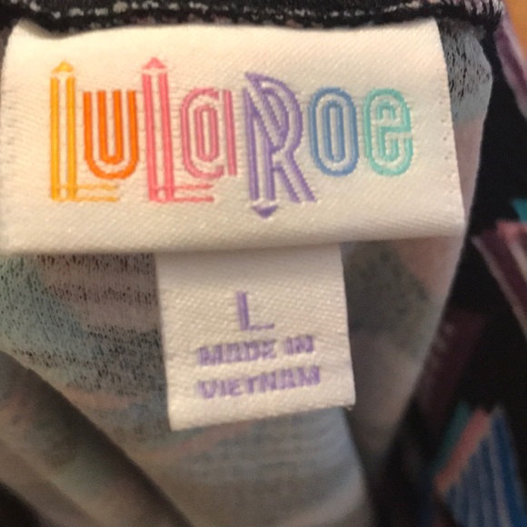 Lularoe Cassie Pencil Skirt, Large, geometric - Picture 3 of 3